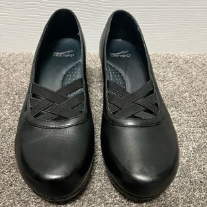 Dansko Tilda Clogs With cross-cross straps